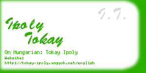 ipoly tokay business card
